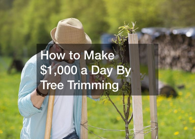 How to Make $1,000 a Day By Tree Trimming