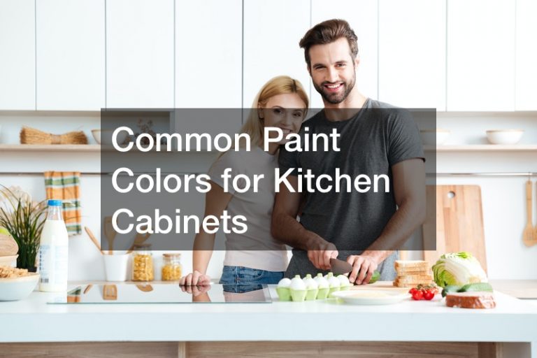 Common Paint Colors for Kitchen Cabinets