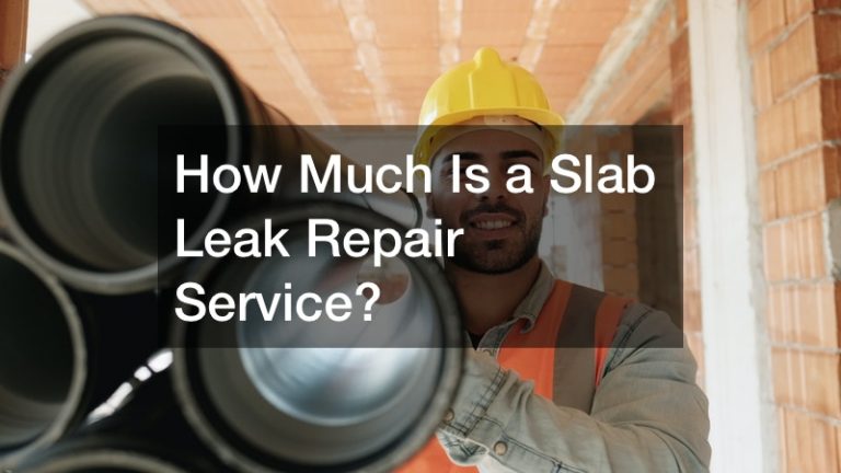 How Much Is a Slab Leak Repair Service?