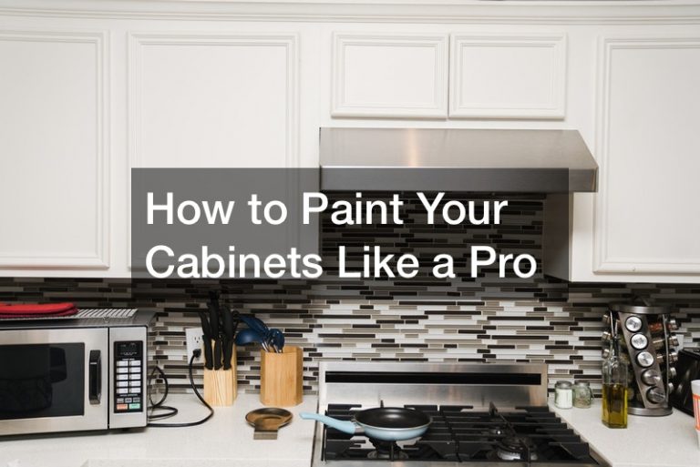 How to Paint Your Cabinets Like a Pro