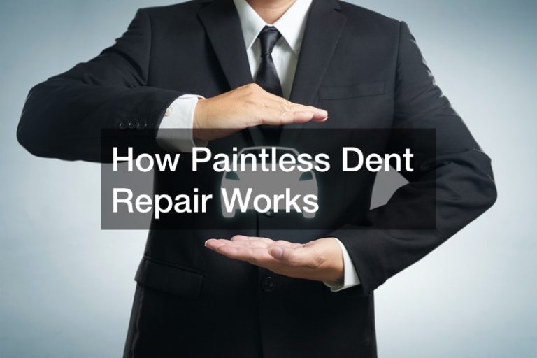 How Paintless Dent Repair Works