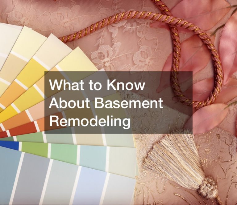 What to Know About Basement Remodeling