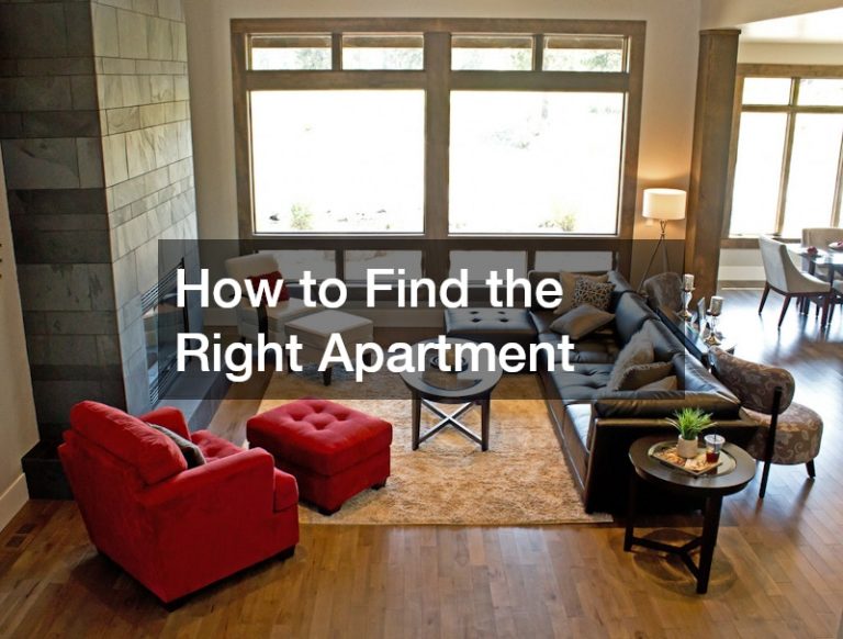 How to Find the Right Apartment